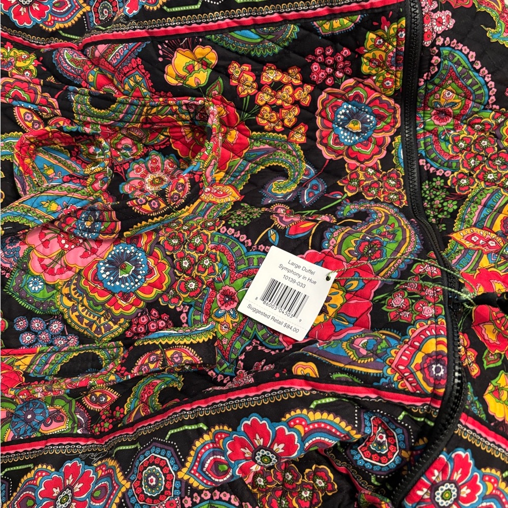 New Vera Bradley Large Duffel
